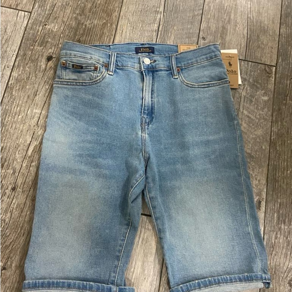 Ralph Lauren Light Blue Denim Shorts